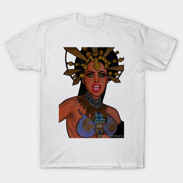 (Aaliyah) Queen of the Damned T-Shirt by Zenpaistudios